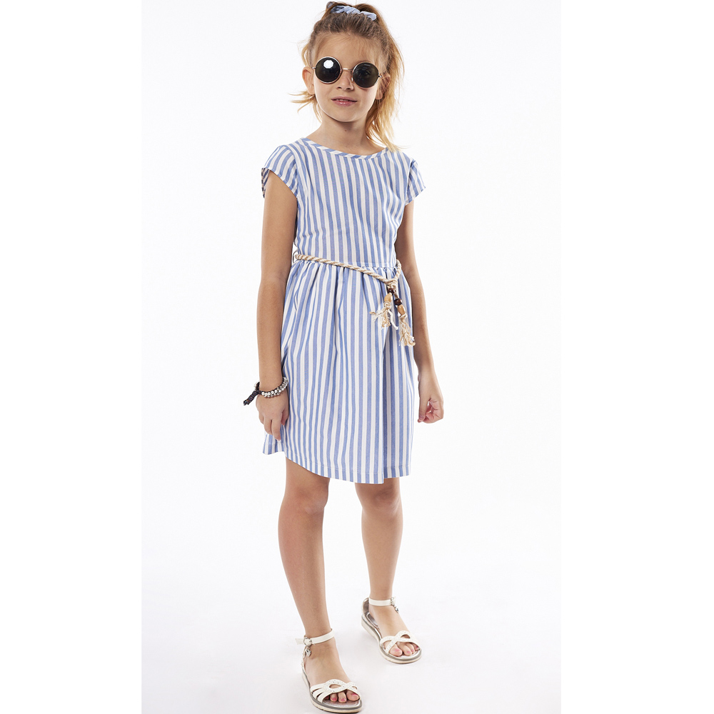 Φόρεμα ΕΒΙΤΑ κορίτσι - ΜΠΛΕ