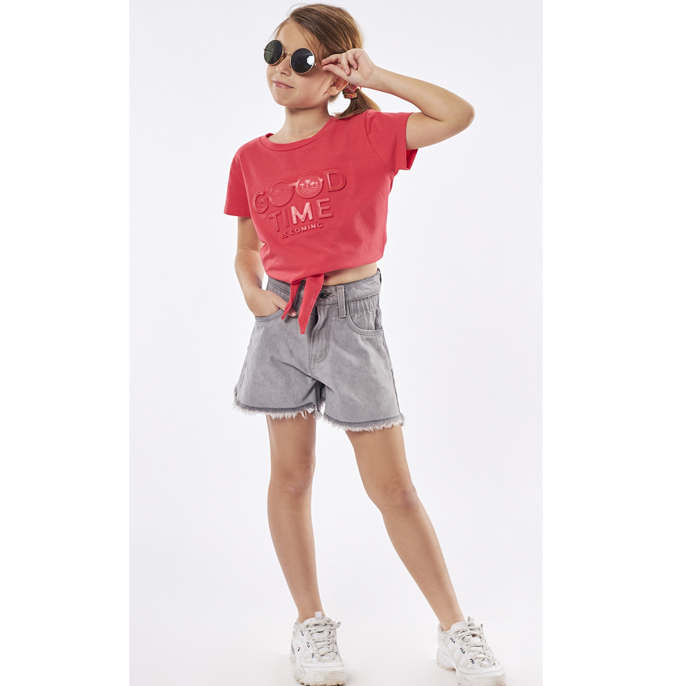 Τζιν σόρτς ΕΒΙΤΑ κορίτσι - 2