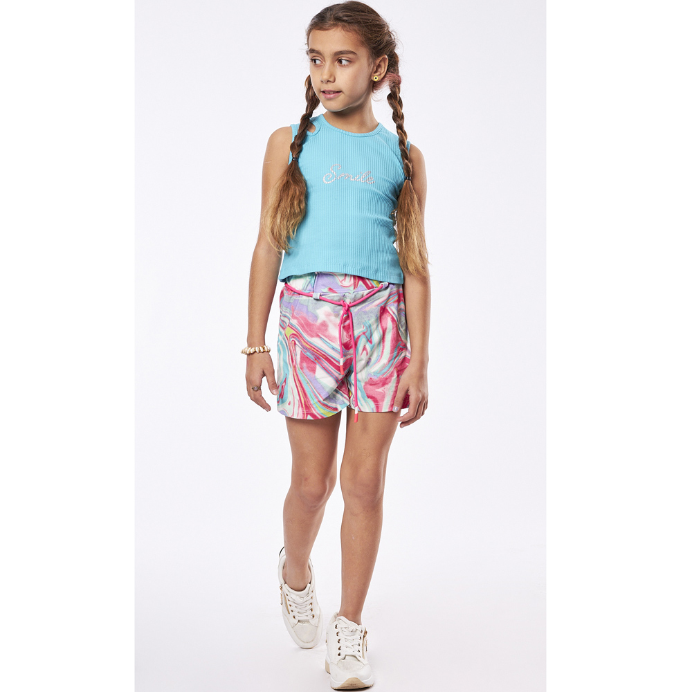 Σετ με σόρτς ΕΒΙΤΑ κορίτσι - AQUA