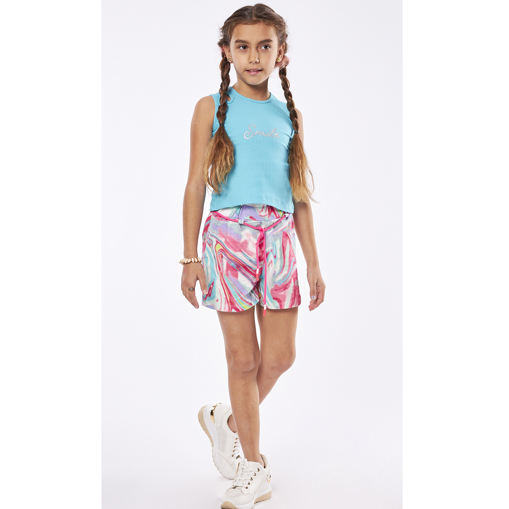 Σετ με σόρτς ΕΒΙΤΑ κορίτσι - 3