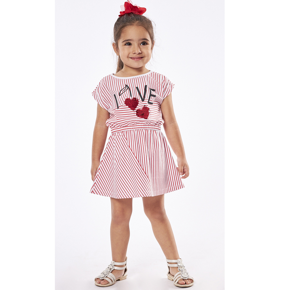 Φόρεμα ΕΒΙΤΑ κορίτσι ΛΕΥΚΟ- - 3