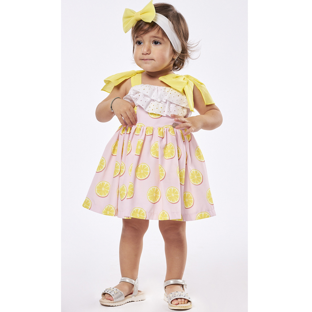 Φόρεμα ΕΒΙΤΑ κορίτσι - ΡΟΖ