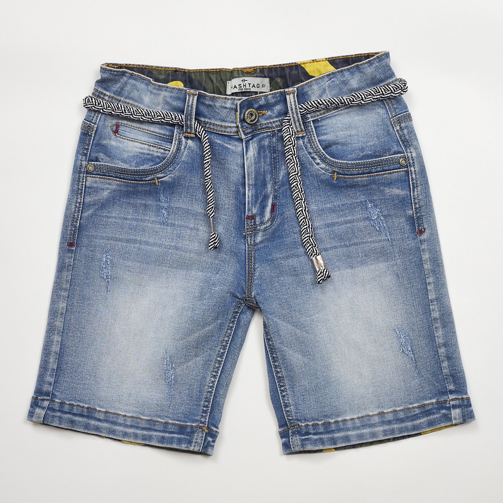 Βερμούδα τζιν HASHTAG αγόρι - ΜΠΛΕ