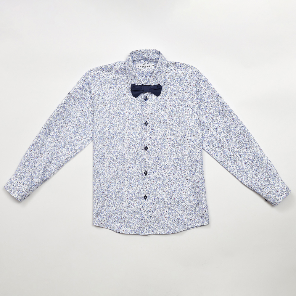 Πουκάμισο HASHTAG αγόρι - ΓΑΛΑΖΙΟ