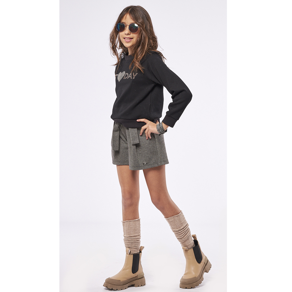 Σετ με σόρτς ΕΒΙΤΑ - ΜΑΥΡΟ