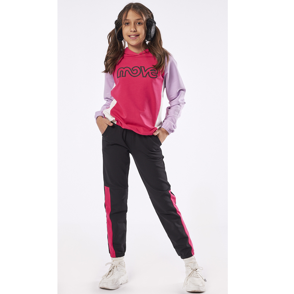 Σετ με φόρμα ΕΒΙΤΑ - ΦΟΥΞΙΑ