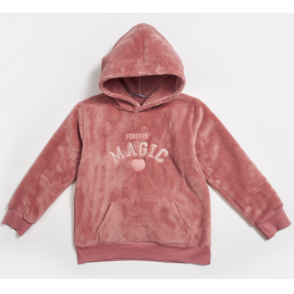 Μπλούζα φλις ΕΒΙΤΑ - ΡΟΖ