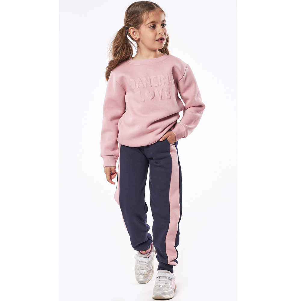 Σετ με φόρμα ΕΒΙΤΑ 2 τμχ - ΡΟΖ