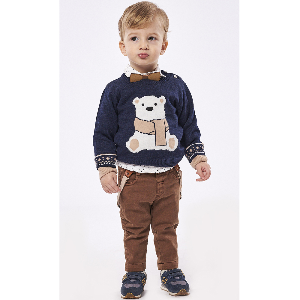 Σετ με πουλόβερ HASHTAG  3 τμχ - 2