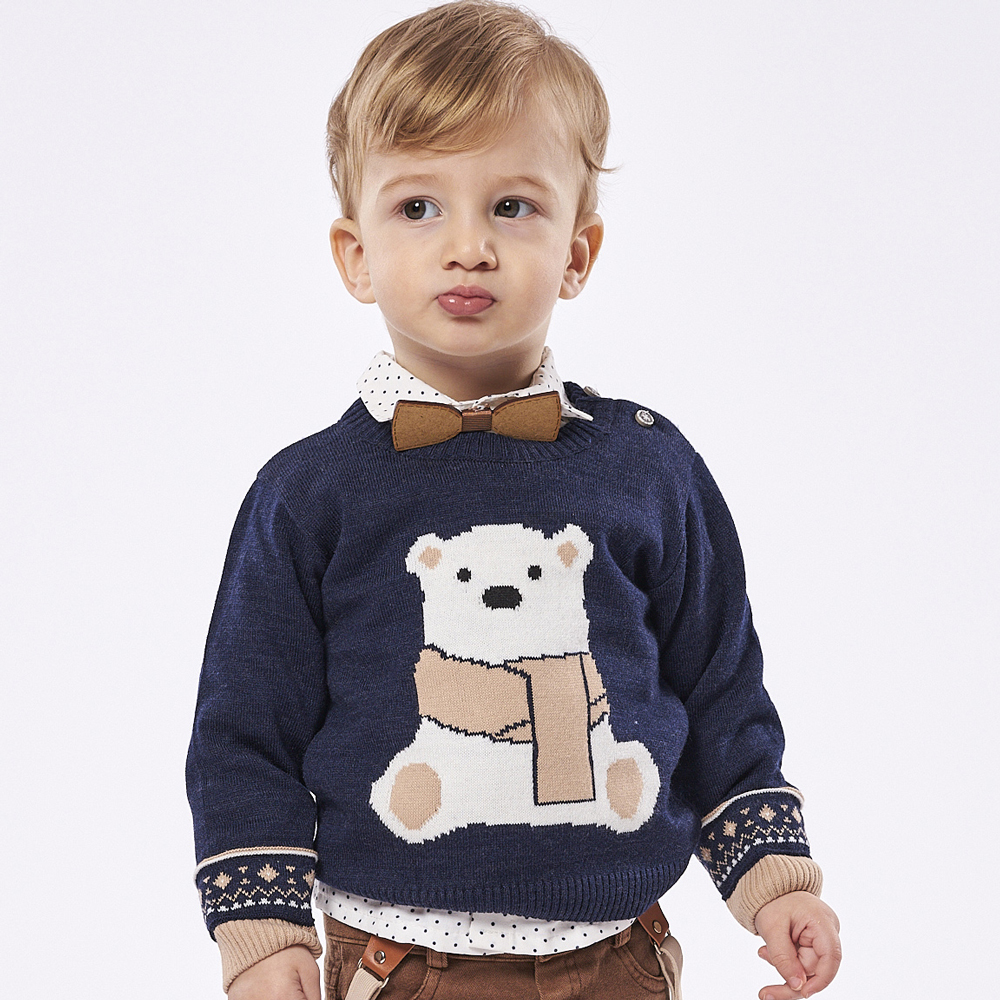 Σετ με πουλόβερ HASHTAG  3 τμχ - 3