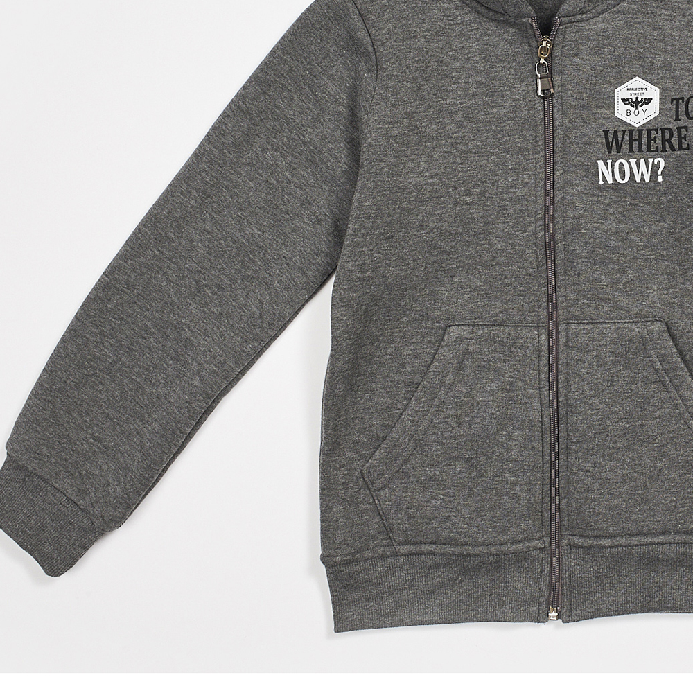 Ζακέτα με κουκούλα HASHTAG - 3