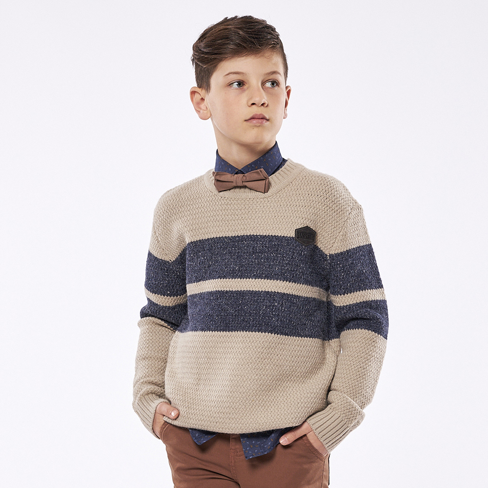 Πλεκτό πουλόβερ HASHTAG - 3