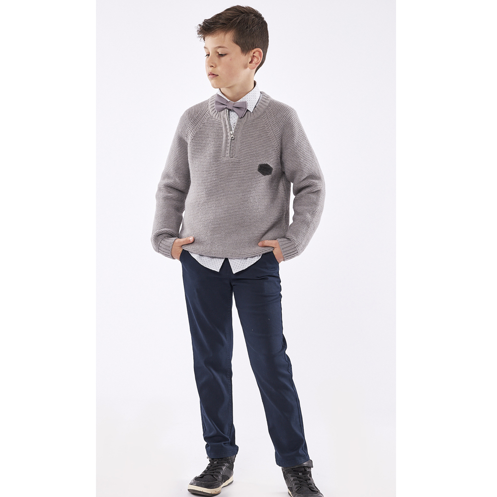 Πλεκτό πουλόβερ HASHTAG - 2