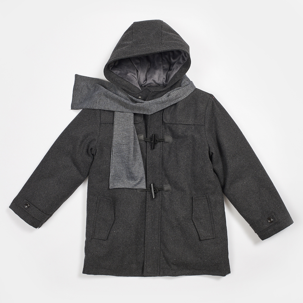 Μοντγκόμερι παλτό HASHTAG - ΑΝΘΡΑΚΙ