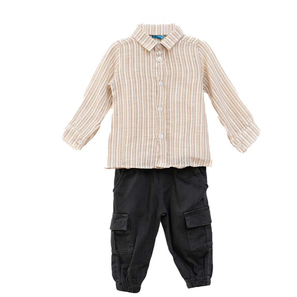 Βρεφικό σετ με παντελόνι 3 τμχ RESTART αγόρι - 2