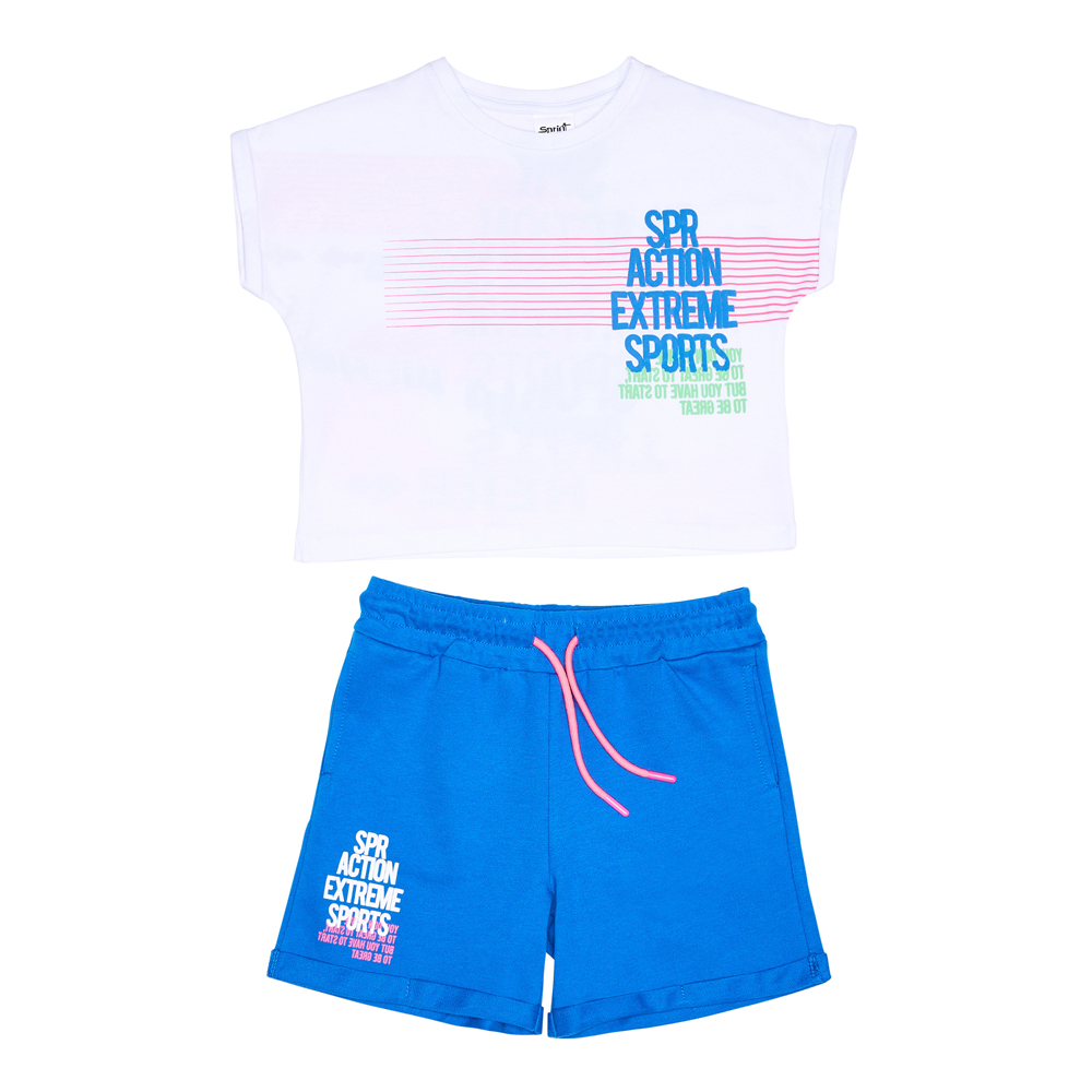 Σετ με σόρτς SPRINT κορίτσι - 1