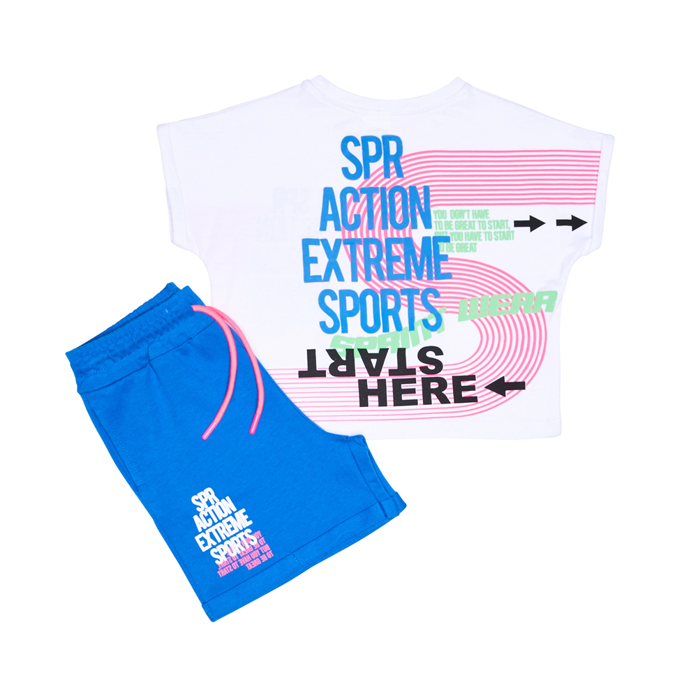 Σετ με σόρτς SPRINT κορίτσι - 2