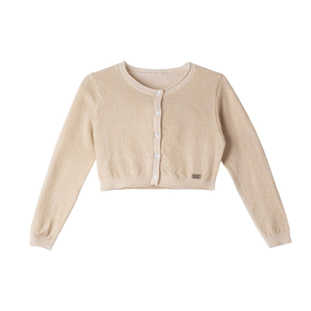 Πλεκτή ζακέτα εποχής ΕΒΙΤΑ κορίτσι - ΜΠΕΖ