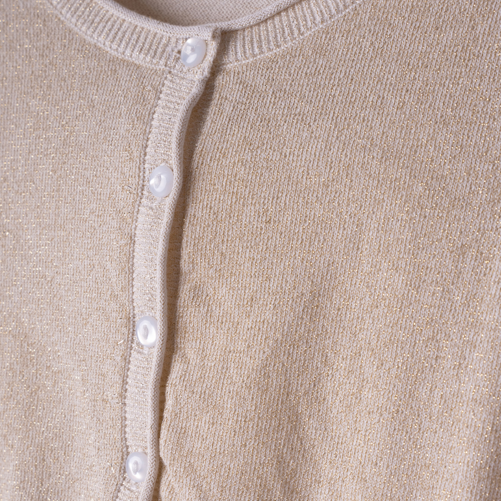 Πλεκτή ζακέτα εποχής ΕΒΙΤΑ κορίτσι - 3