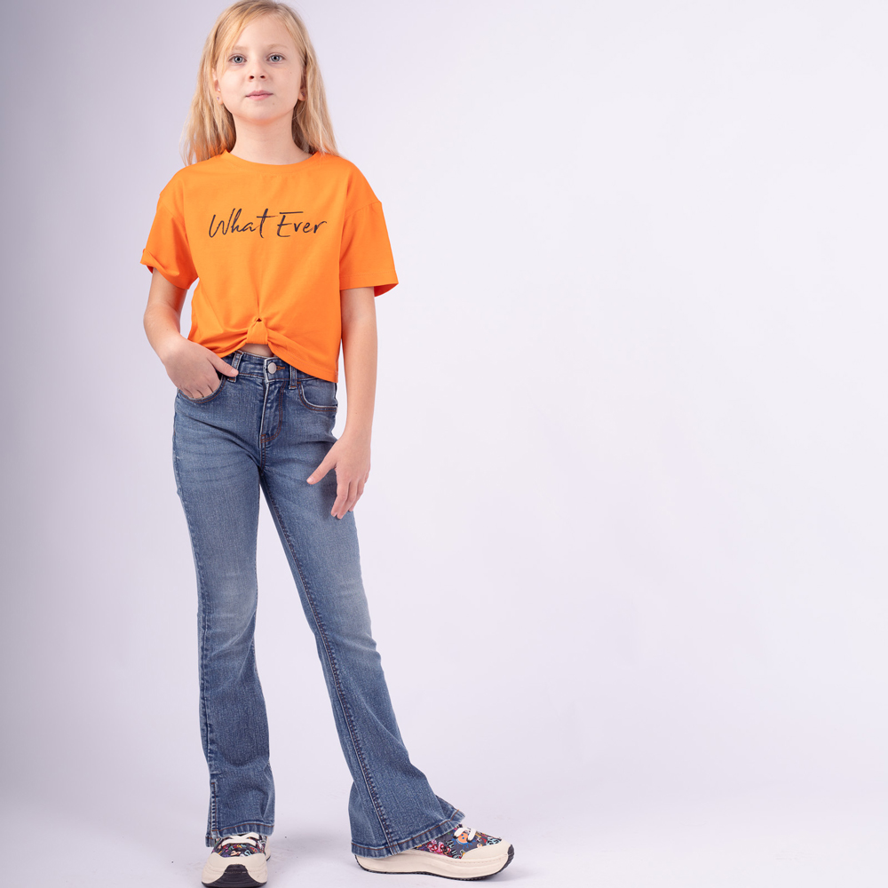 Παντελόνι τζίν ΕΒΙΤΑ κορίτσι - 2