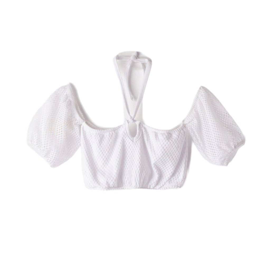 Αμάνικο τοπάκι ΕΒΙΤΑ κορίτσι - ΛΕΥΚΟ