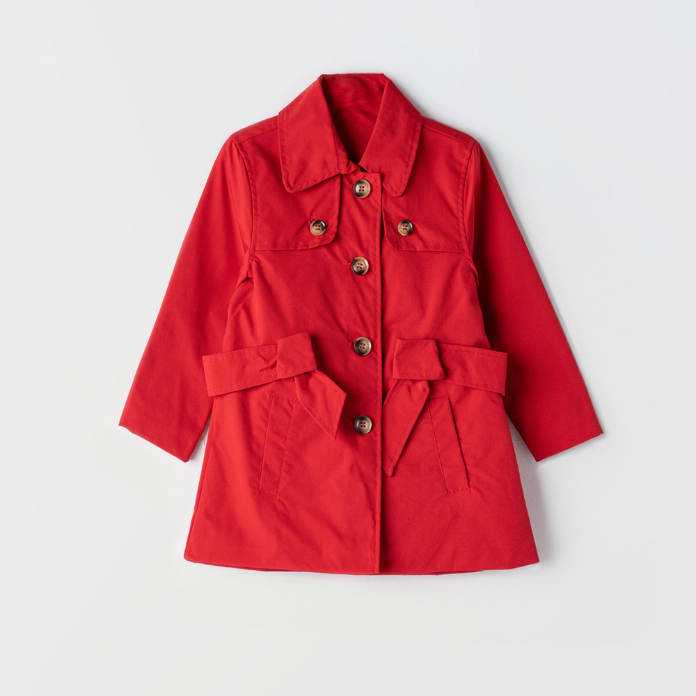 καμπαρτίνα ΕΒΙΤΑ κορίτσι - ΚΟΚΚΙΝΟ