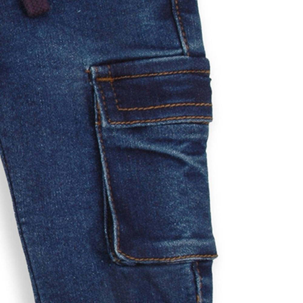 Παιδικό τζιν παντελόνι BABYBOL αγόρι - 2