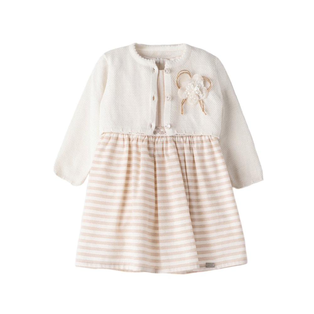 Φόρεμα με μπολερό ΕΒΙΤΑ κορίτσι - ΜΠΕΖ