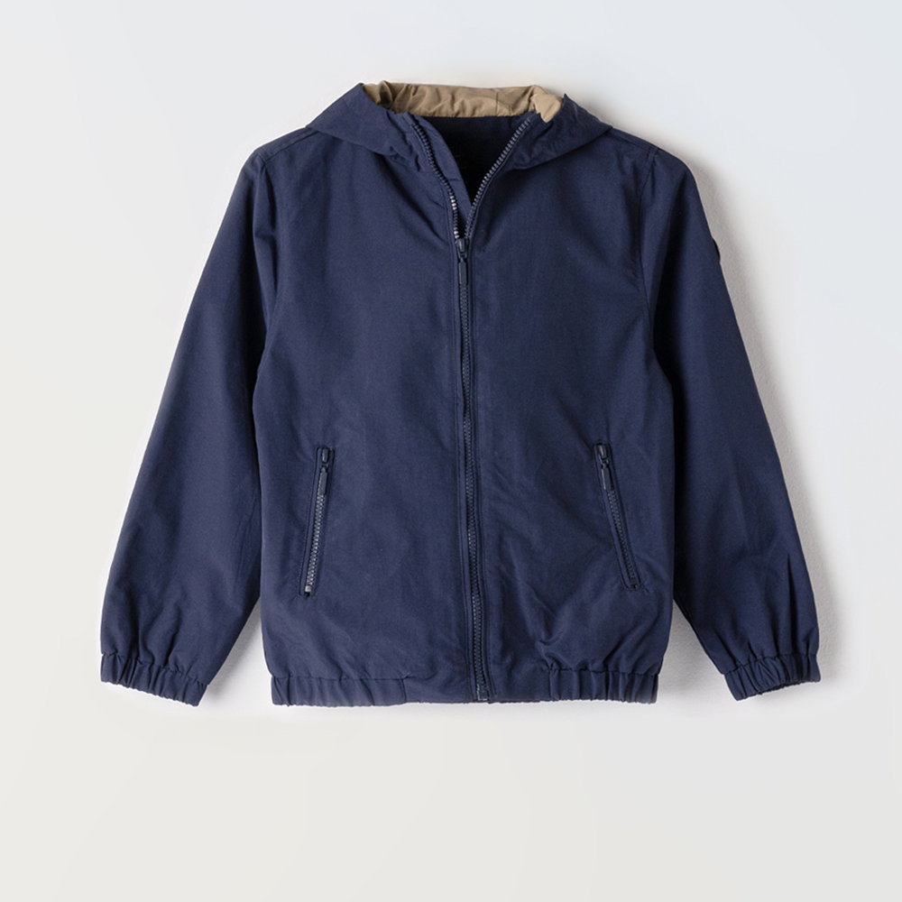 Αντιανεμικό μπουφάν HASHTAG αγόρι - ΜΠΛΕ