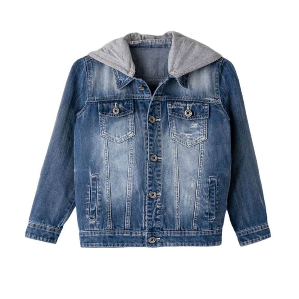 Τζιν μπουφάν HASHTAG αγόρι - ΜΠΛΕ