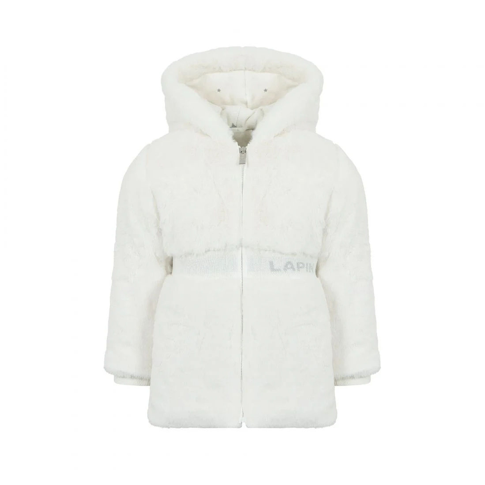 Γούνινο παλτό LAPIN κορίτσι - ΙΒΟΥΑΡ