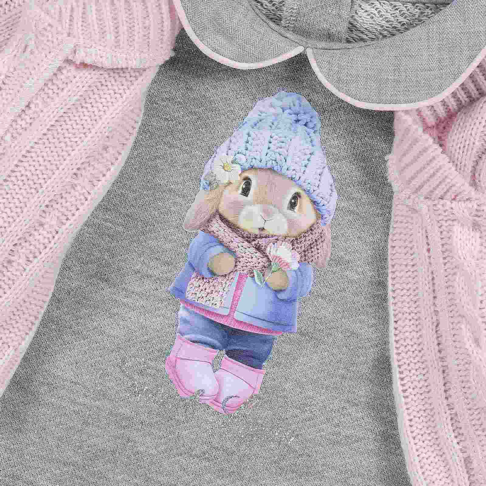 Βρεφικό φορμάκι LAPIN κορίτσι - 4