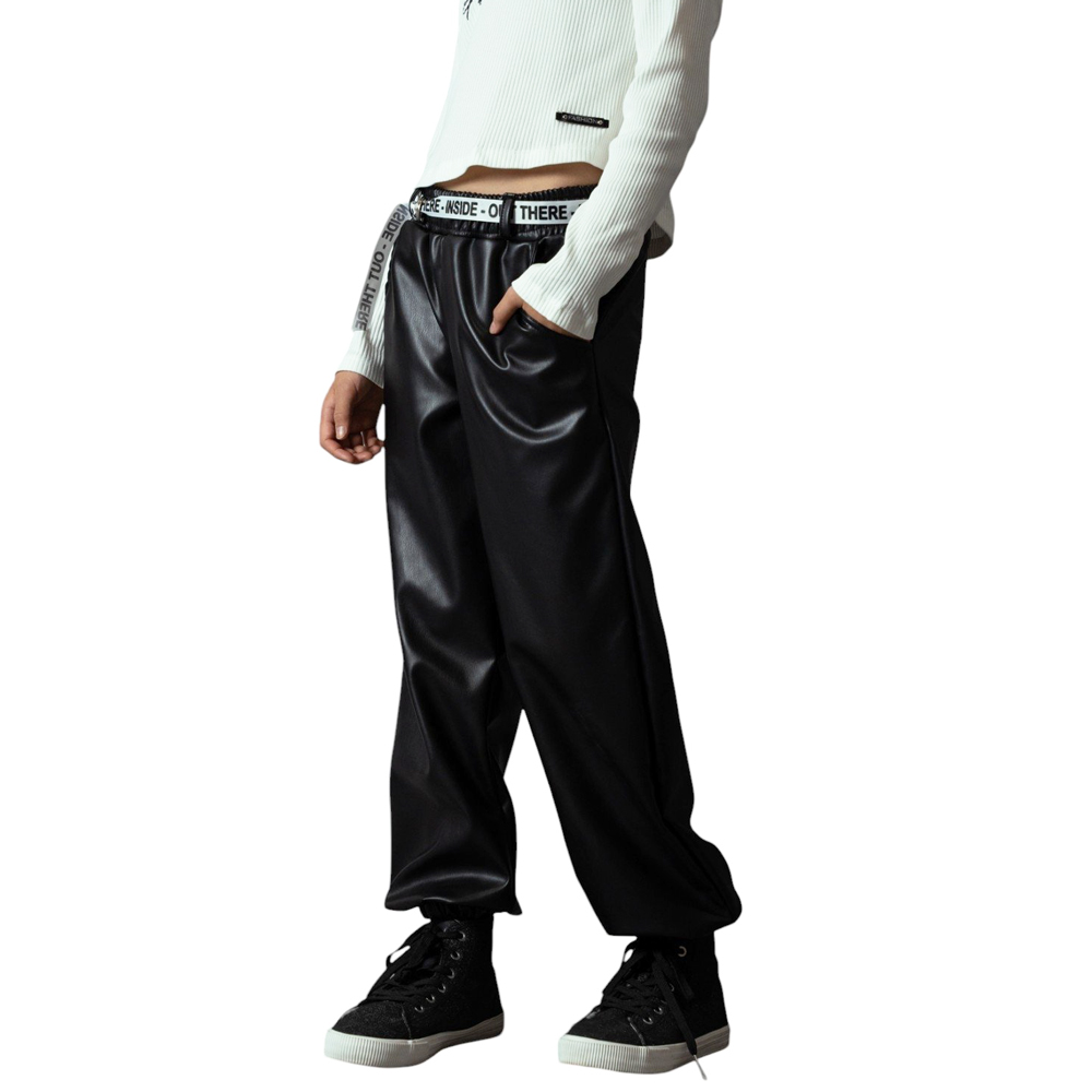 Παιδικό παντελόνι δερματίνη ΕΒΙΤΑ κορίτσι - 2