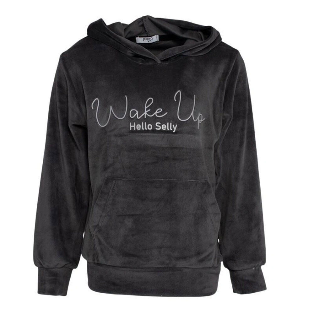 Παιδικό βελουτέ σετ με φόρμα ΕΒΙΤΑ κορίτσι - 2