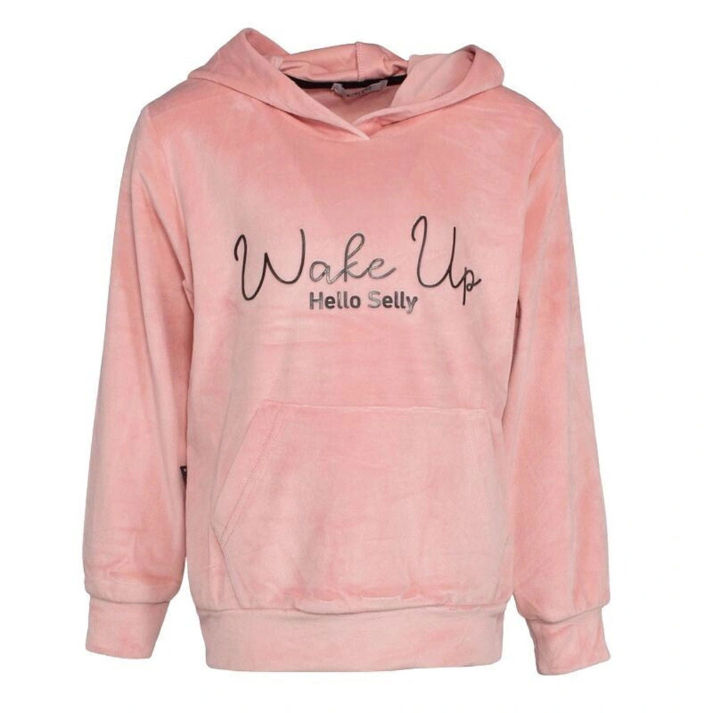 Παιδικό βελουτέ σετ με φόρμα ΕΒΙΤΑ κορίτσι - 2