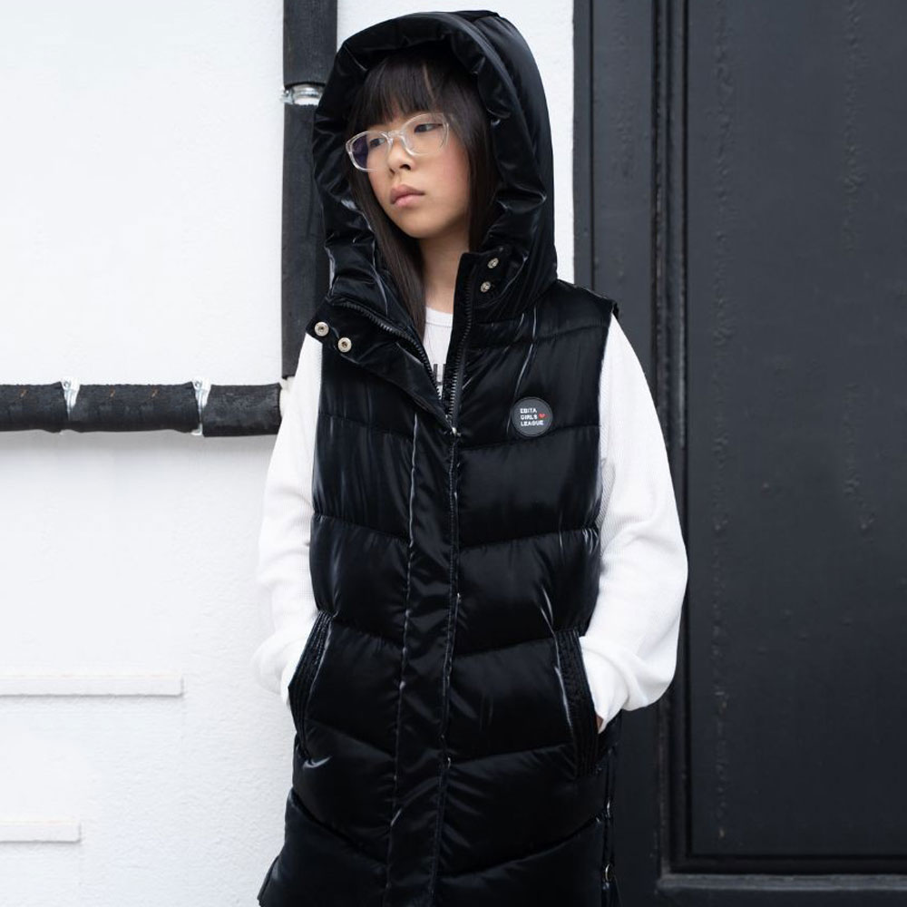 Παιδικό αμάνικο μπουφάν ΕΒΙΤΑ κορίτσι - 4