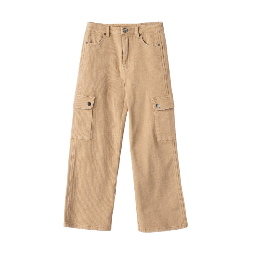 Παιδικό παντελόνι ΕΒΙΤΑ κορίτσι - ΚΑΜΕΛ