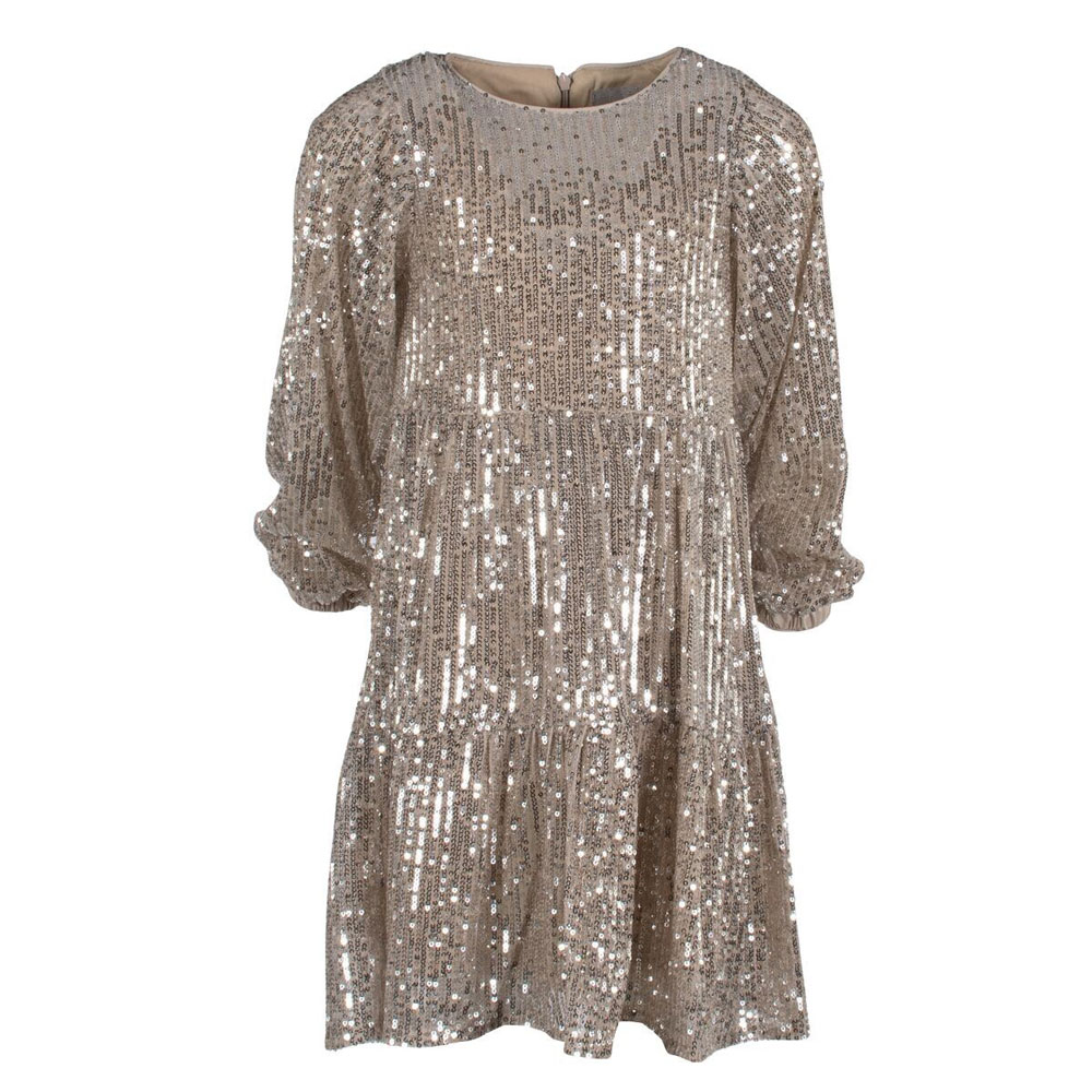 Παιδικό φόρεμα ΕΒΙΤΑ κορίτσι - ΧΡΥΣΟ