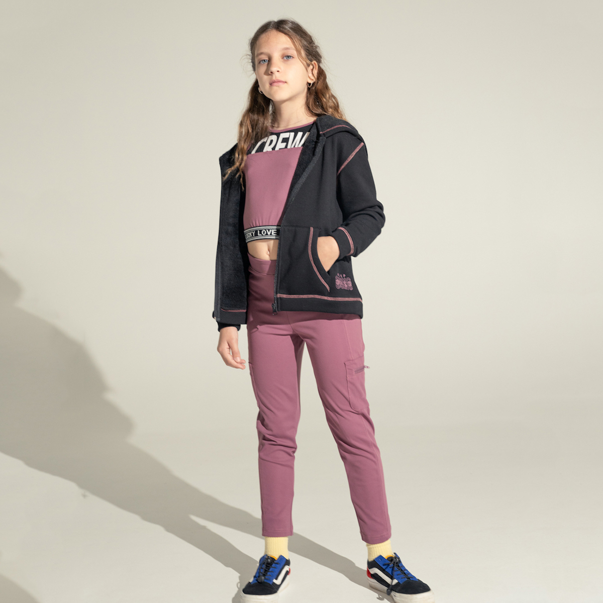 Παιδικό σετ με κολάν 3 τμχ ΕΒΙΤΑ κορίτσι - 2