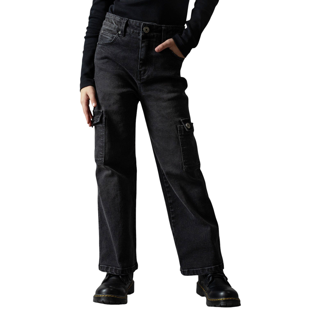 Παιδικό τζιν παντελόνι ΕΒΙΤΑ κορίτσι - 2