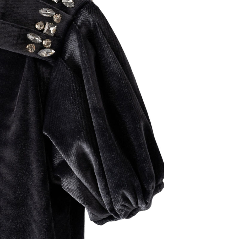 Παιδικό βελουτέ φόρεμα ΕΒΙΤΑ κορίτσι - 2