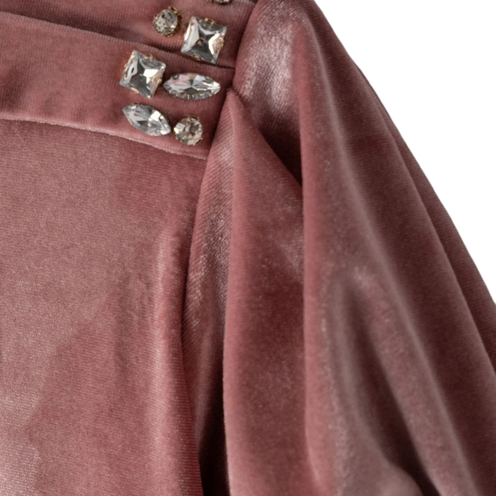 Παιδικό βελουτέ φόρεμα ΕΒΙΤΑ κορίτσι - 2