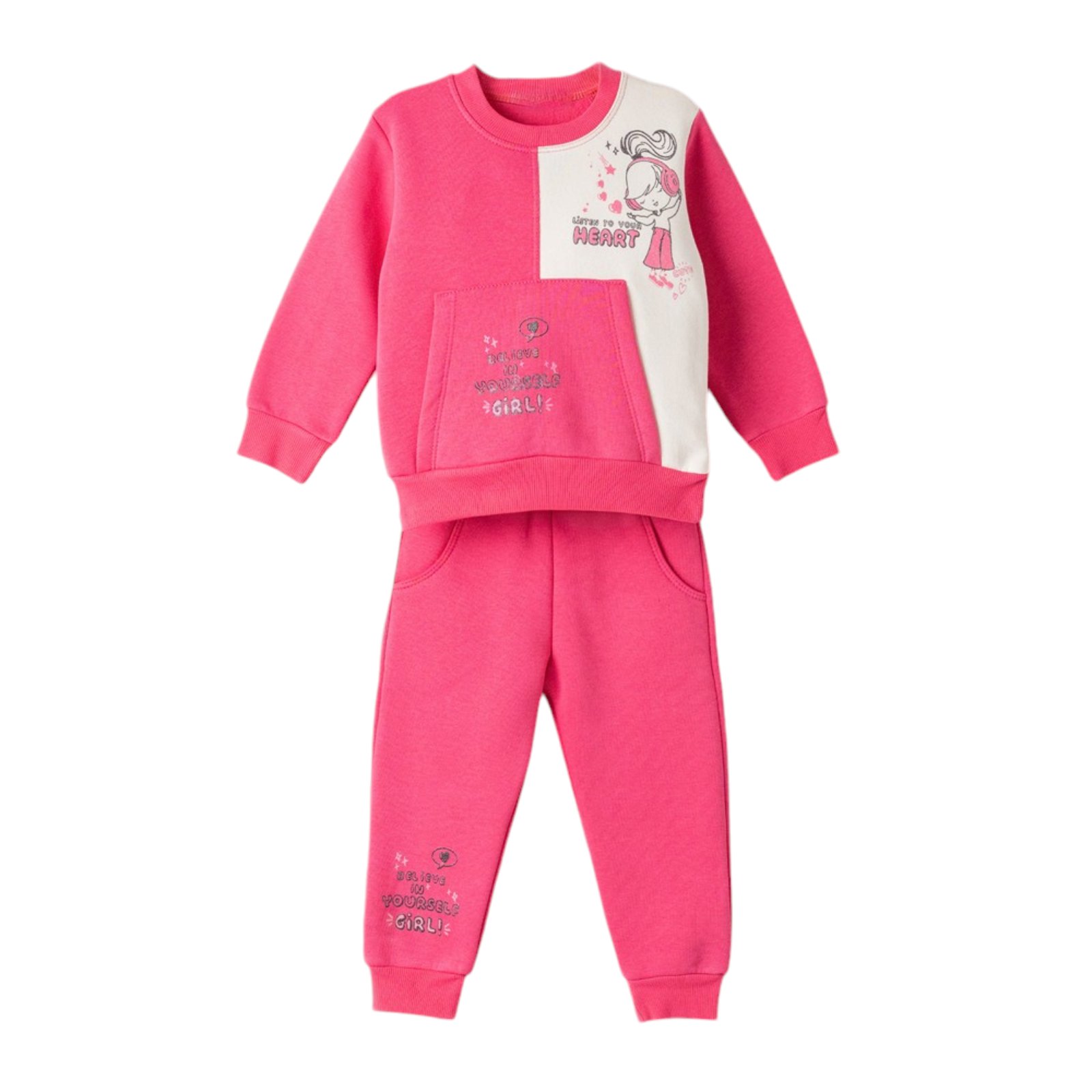 Παιδικό σετ με φόρμα ΕΒΙΤΑ κορίτσι - 1