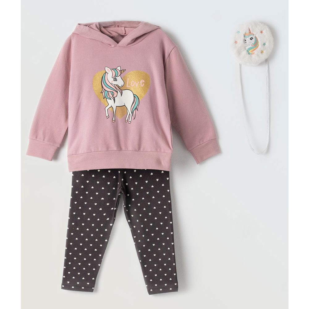 Παιδικό σετ με κολάν ΕΒΙΤΑ κορίτσι - 1