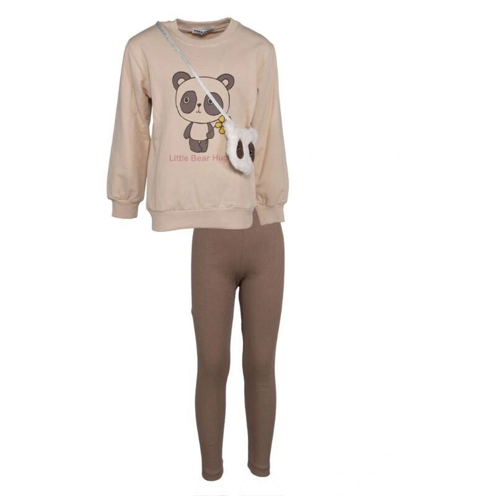 Παιδικό σετ με κολάν ΕΒΙΤΑ κορίτσι - ΜΠΕΖ