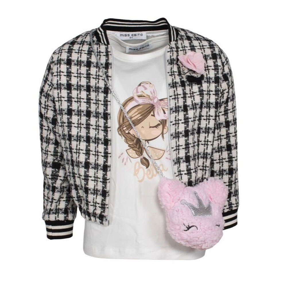 Παιδικό σετ με σόρτς 3 τμχ ΕΒΙΤΑ κορίτσι - 2