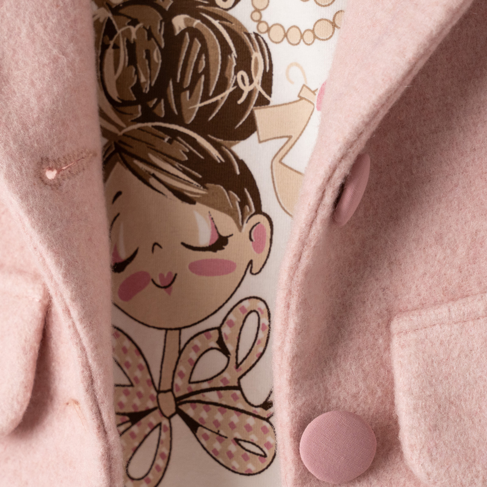 Παιδικό σετ με κολάν 3 τμχ ΕΒΙΤΑ κορίτσι - 4