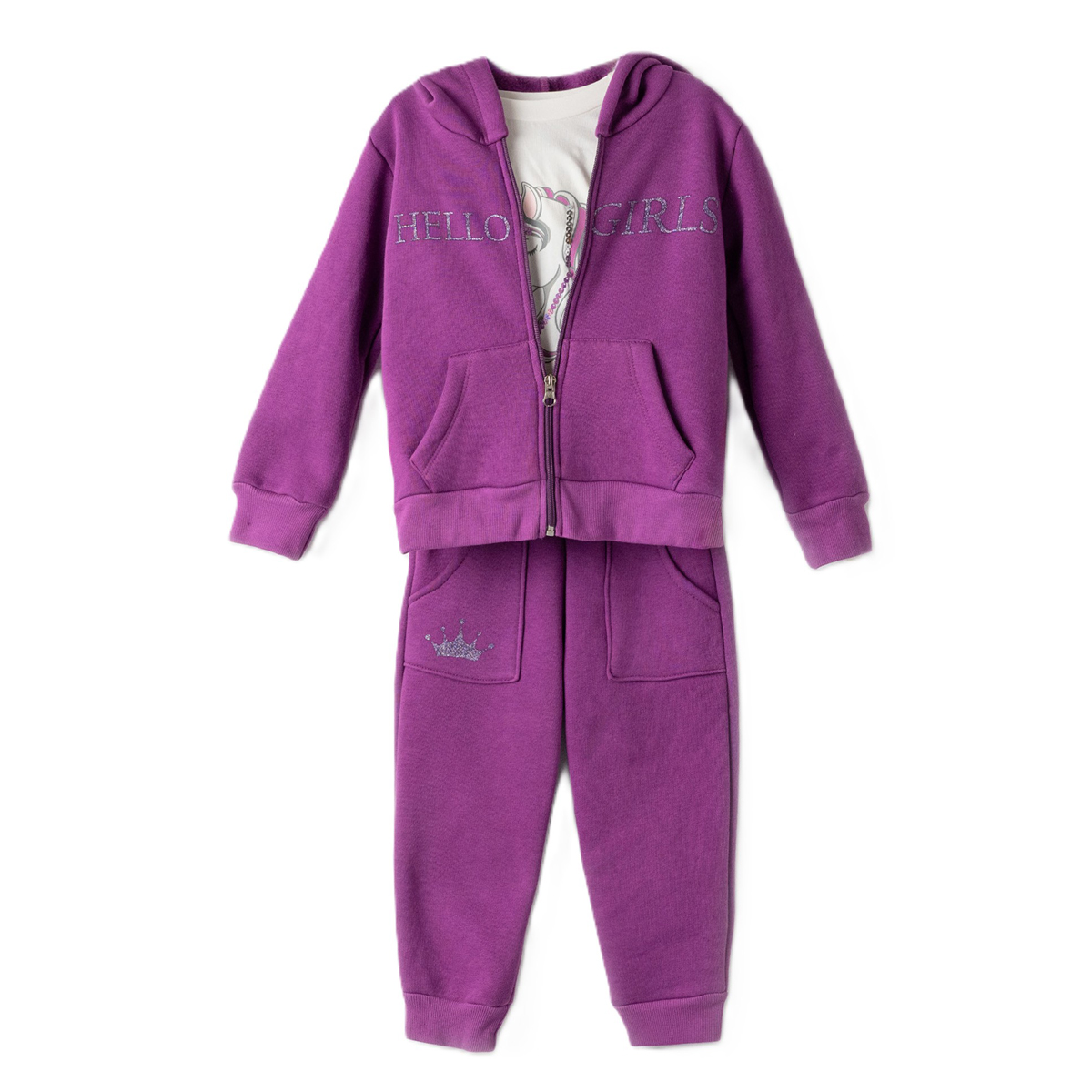 Παιδικό σετ με φόρμα ΕΒΙΤΑ κορίτσι - 1