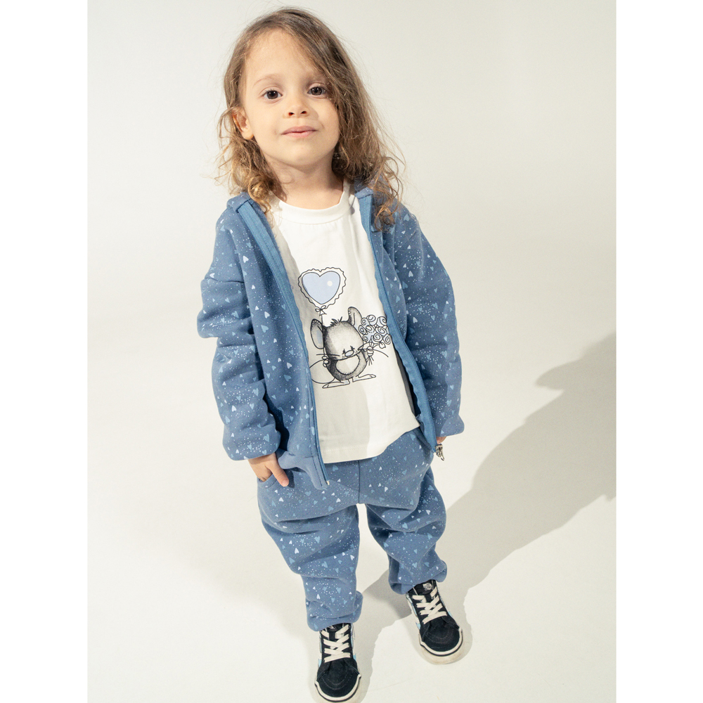 Παιδικό σετ με φόρμα 3 τμχ ΕΒΙΤΑ κορίτσι - 2