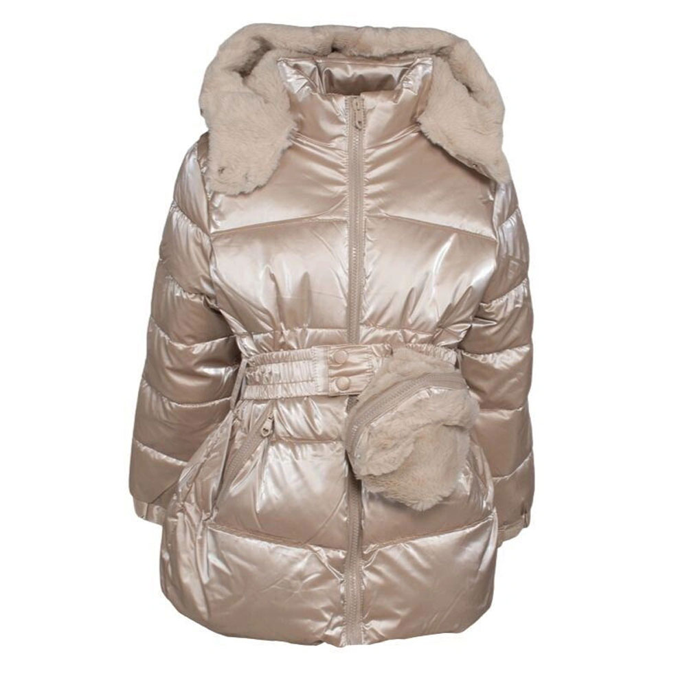 Παιδικό μπουφάν ΕΒΙΤΑ κορίτσι - ΜΠΕΖ